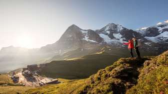 Kleine Scheidegg Randonnée été